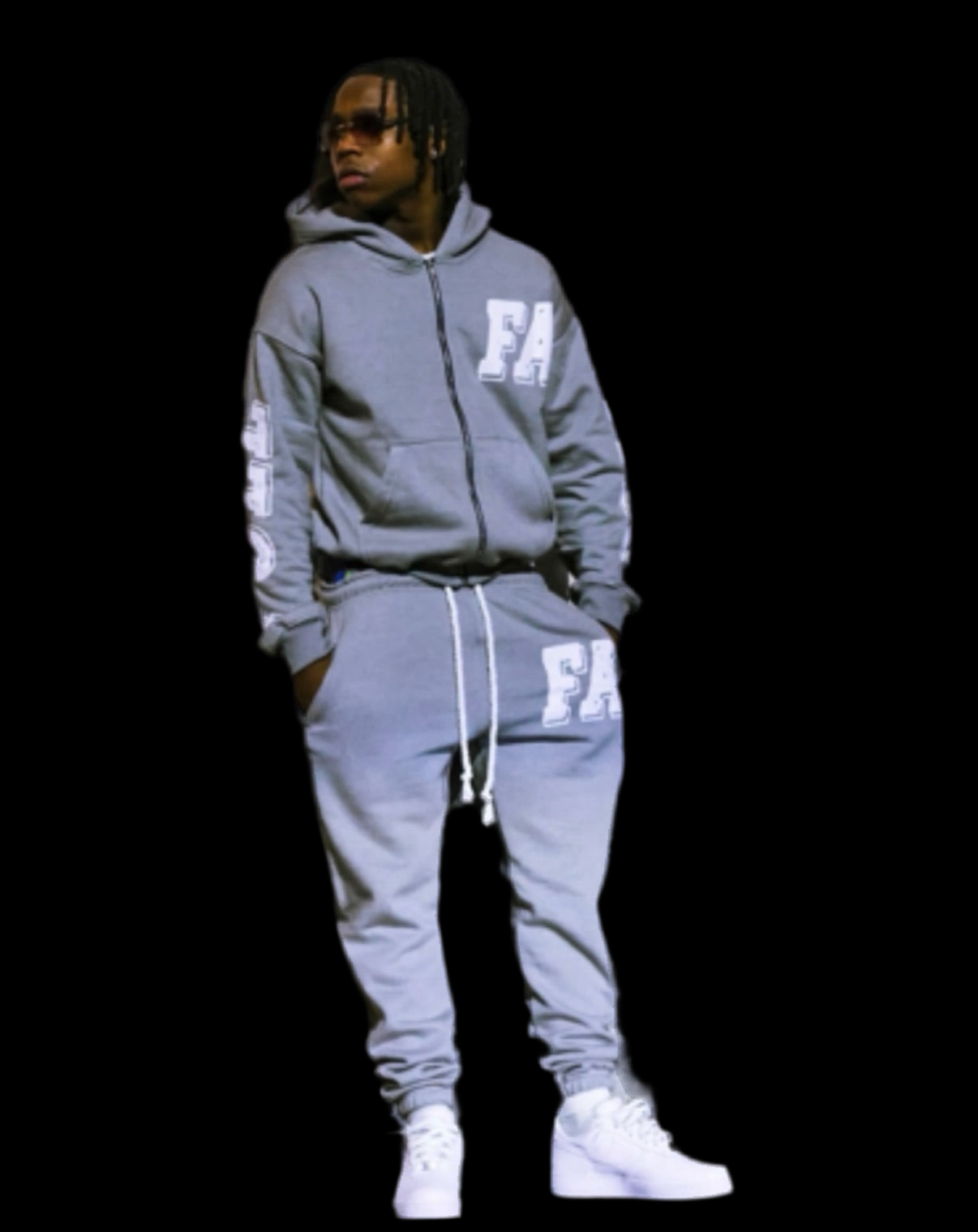 Grey "V1" Sweatsuit