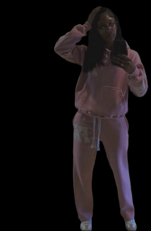 Pink "V1" Sweatsuit