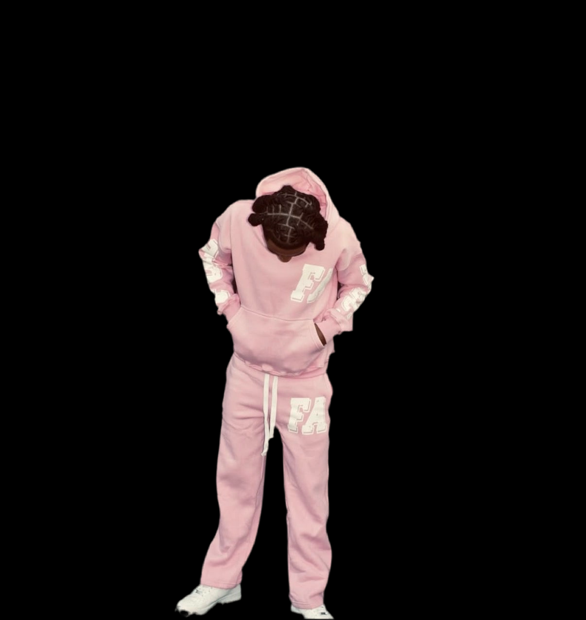 Pink "V1" Sweatsuit