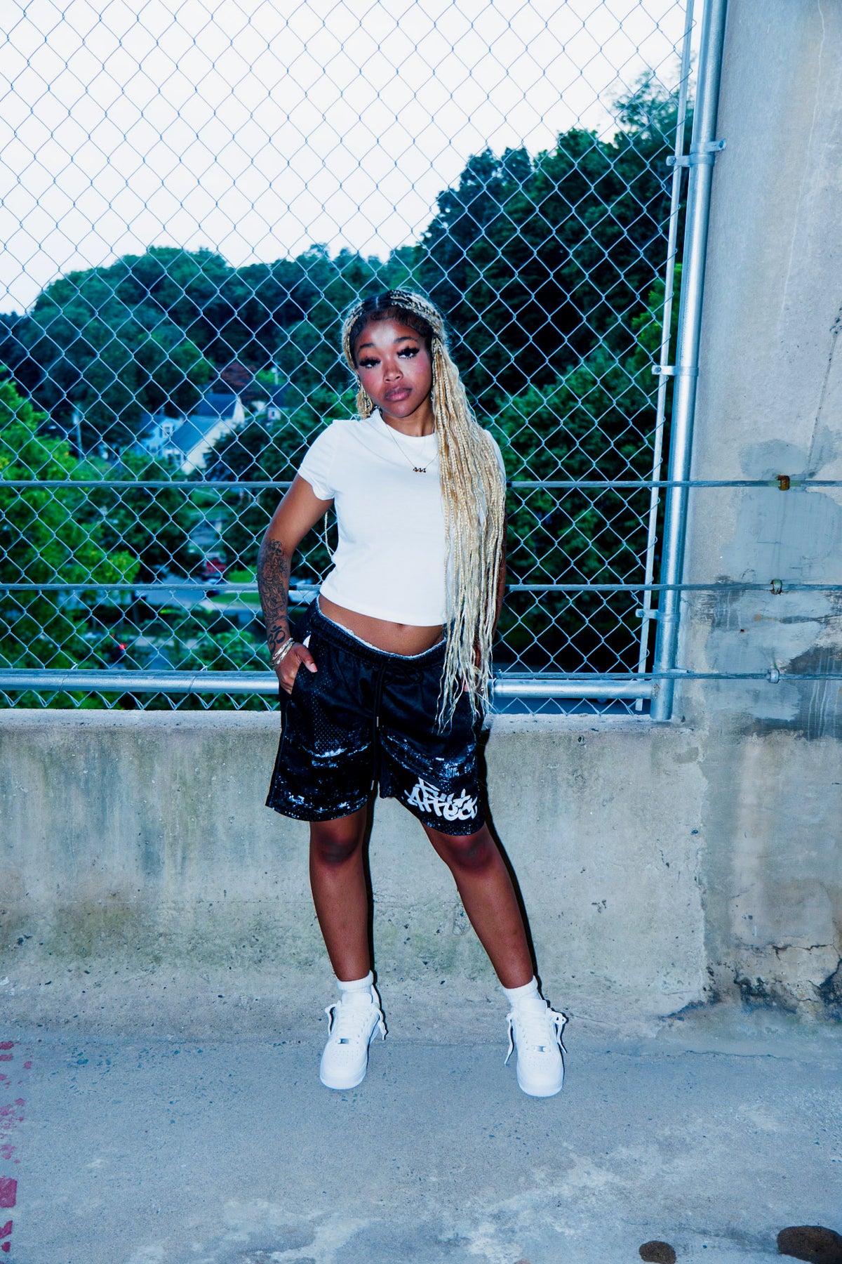 CITY EDITION  MESH SHORTS